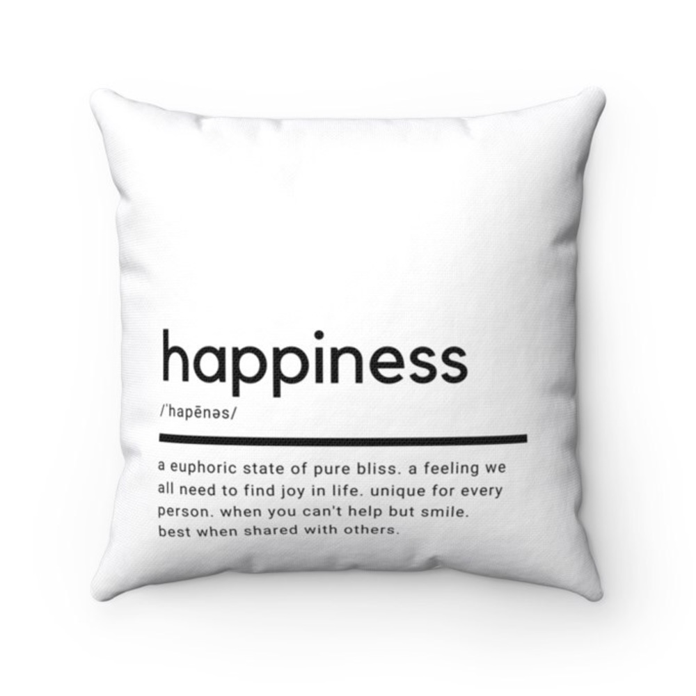 Happiness Pillow